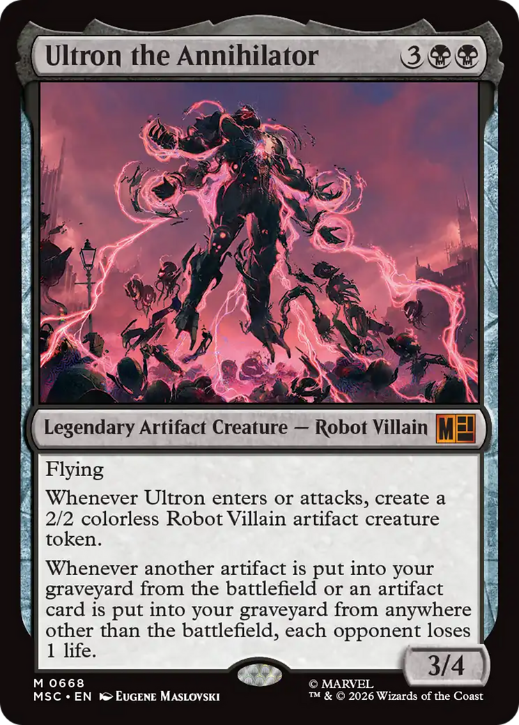 Ultron the Annihilator [Marvel Super Heroes Commander] - The Mythic Store | 24h Order Processing