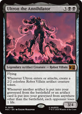 Ultron the Annihilator [Marvel Super Heroes Commander] - The Mythic Store | 24h Order Processing