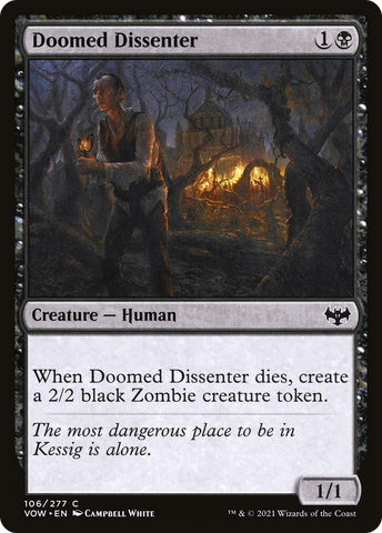 Doomed Dissenter [Innistrad: Crimson Vow] - The Mythic Store | 24h Order Processing