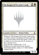 The Keeper of Favorite Cards (8/20/2025) [Unknown Event] - The Mythic Store | 24h Order Processing
