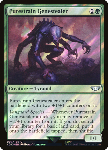 Purestrain Genestealer (Surge Foil) [Warhammer 40,000] - The Mythic Store | 24h Order Processing