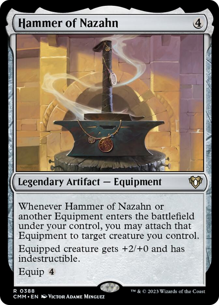 Hammer of Nazahn [Commander Masters] - The Mythic Store | 24h Order Processing