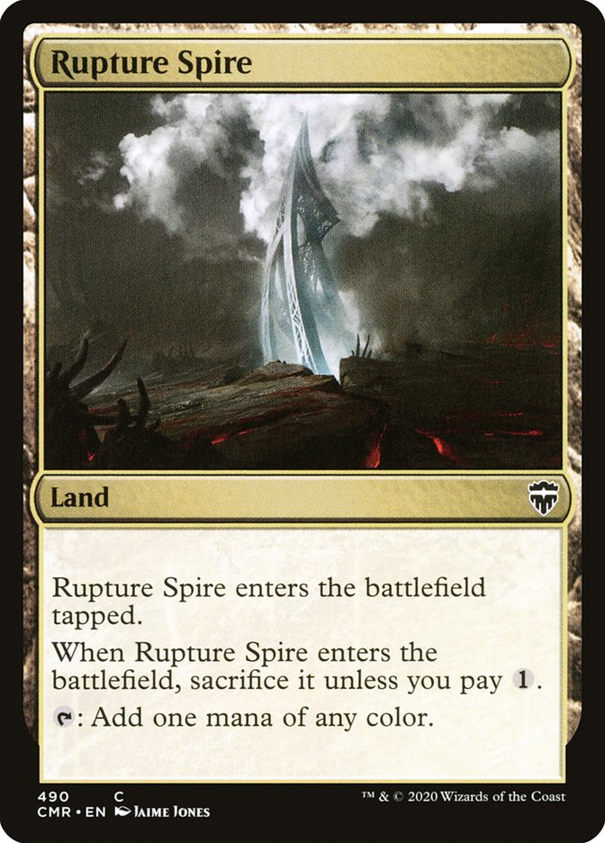 Rupture Spire (490) [Commander Legends] - The Mythic Store | 24h Order Processing