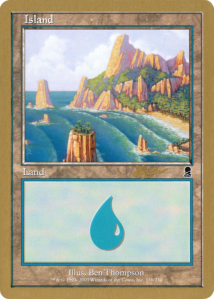 Island (shh336a) (Sim Han How) [World Championship Decks 2002] - The Mythic Store | 24h Order Processing