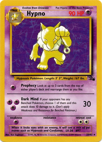 Hypno (23/62) [Fossil Unlimited] - The Mythic Store | 24h Order Processing