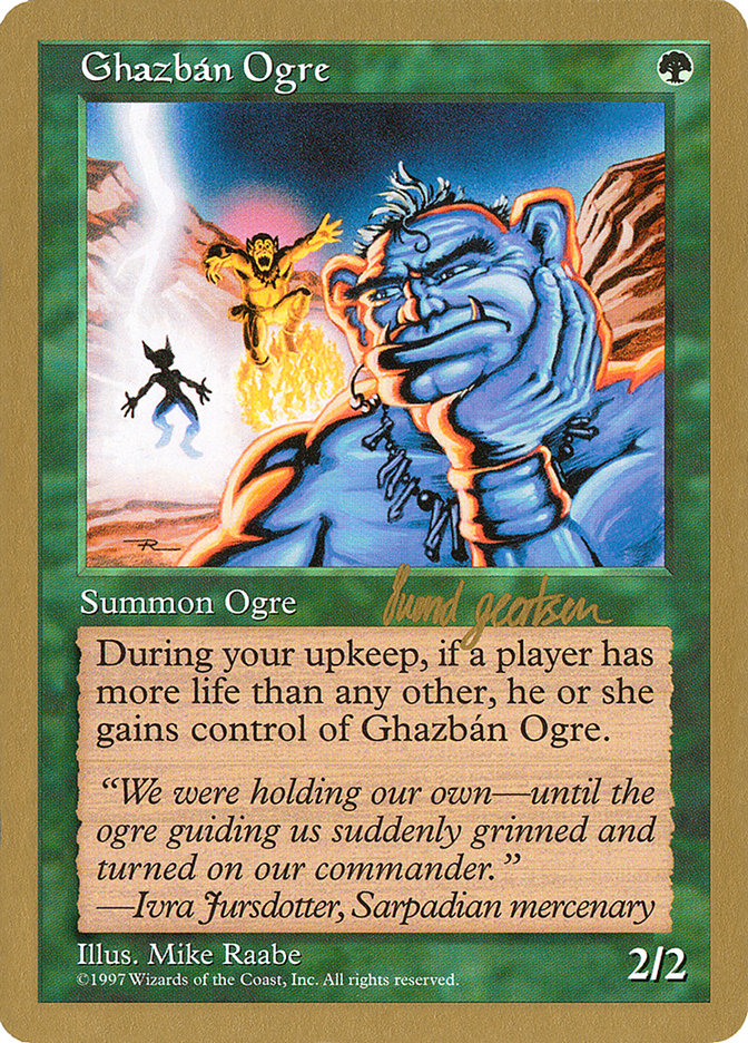 Ghazban Ogre (Svend Geertsen) [World Championship Decks 1997] - The Mythic Store | 24h Order Processing