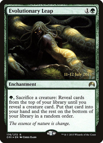Evolutionary Leap [Magic Origins Prerelease Promos] - The Mythic Store | 24h Order Processing