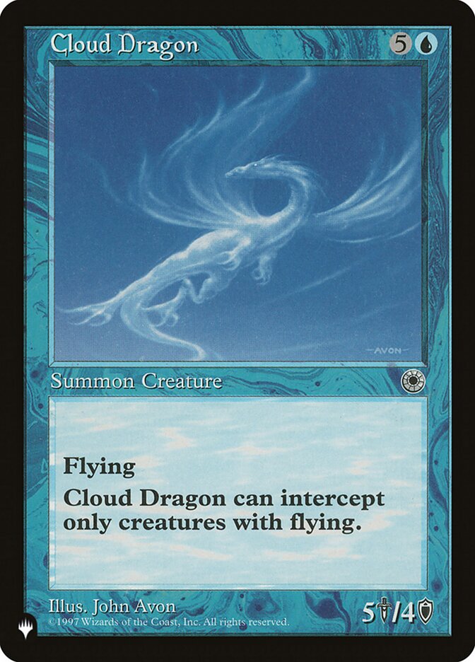Cloud Dragon [The List] - The Mythic Store | 24h Order Processing