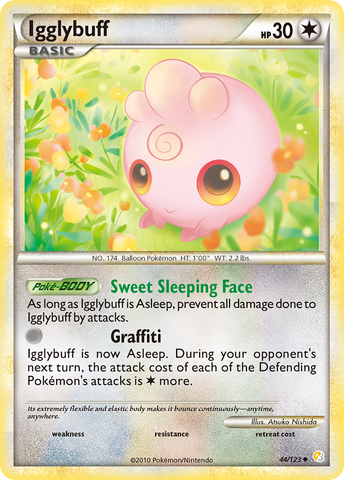 Igglybuff (44/123) [HeartGold & SoulSilver: Base Set] - The Mythic Store | 24h Order Processing