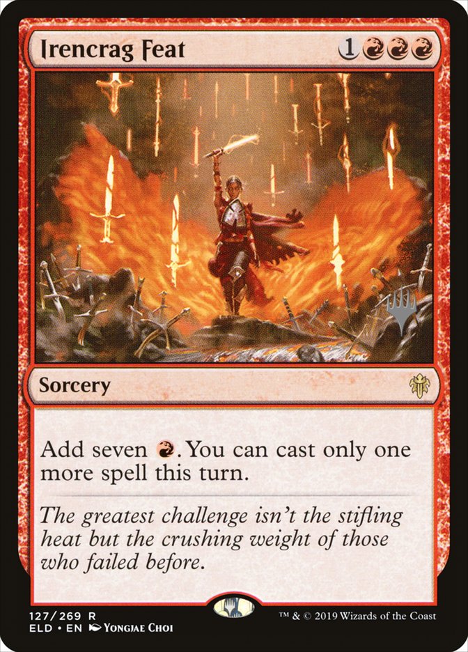 Irencrag Feat (Promo Pack) [Throne of Eldraine Promos] - The Mythic Store | 24h Order Processing