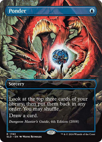 Ponder (1783) (Rainbow Foil) [Secret Lair Drop Series] - The Mythic Store | 24h Order Processing