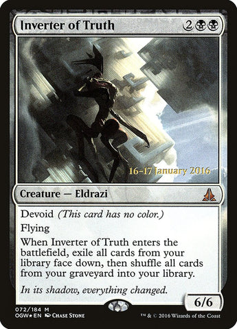 Inverter of Truth [Oath of the Gatewatch Prerelease Promos] - The Mythic Store | 24h Order Processing