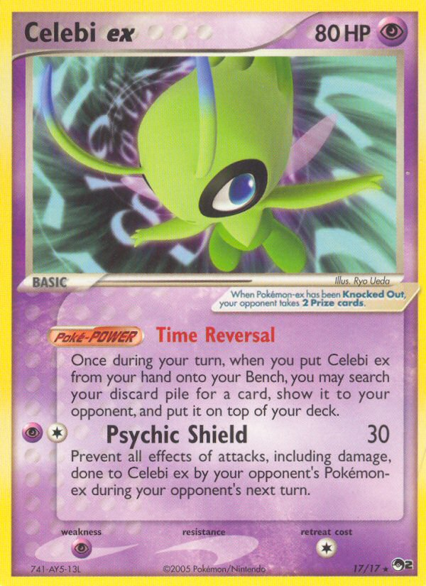 Celebi ex (17/17) [POP Series 2] - The Mythic Store | 24h Order Processing