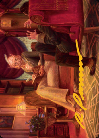 Phabine, Boss's Confidant Art Card (Gold-Stamped Signature) [Streets of New Capenna Art Series] - The Mythic Store | 24h Order Processing