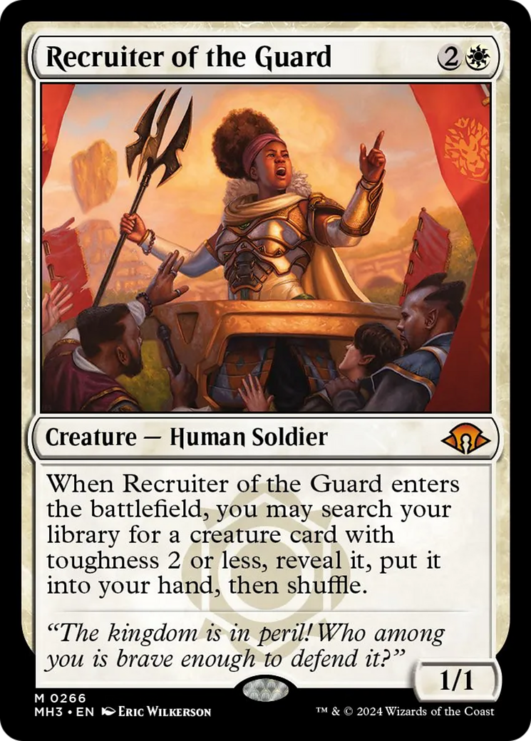 Recruiter of the Guard [Modern Horizons 3] - The Mythic Store | 24h Order Processing