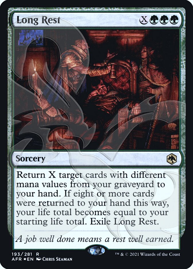 Long Rest (Ampersand Promo) [Dungeons & Dragons: Adventures in the Forgotten Realms Promos] - The Mythic Store | 24h Order Processing