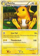 Raichu (10/123) (Cracked Ice Holo) [HeartGold & SoulSilver: Base Set] - The Mythic Store | 24h Order Processing