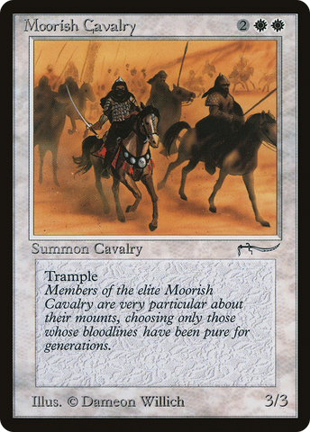 Moorish Cavalry (Dark Mana Cost) [Arabian Nights] - The Mythic Store | 24h Order Processing