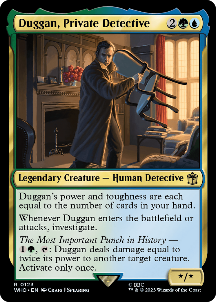 Duggan, Private Detective [Doctor Who] - The Mythic Store | 24h Order Processing