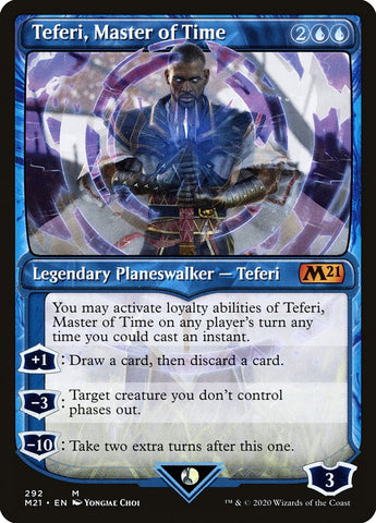 Teferi, Master of Time (Showcase) (292) [Core Set 2021] - The Mythic Store | 24h Order Processing