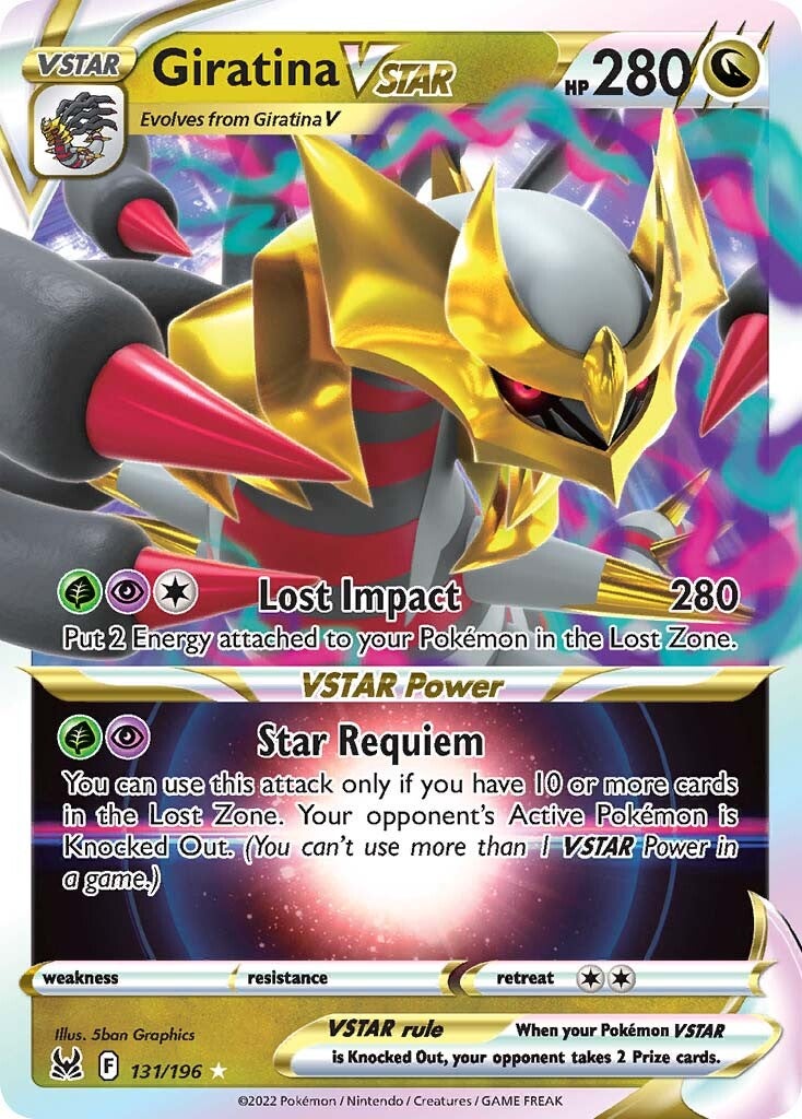 Giratina VSTAR (131/196) (Jumbo Card) [Sword & Shield: Lost Origin] - The Mythic Store | 24h Order Processing