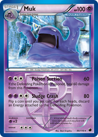 Muk (46/116) [Black & White: Plasma Freeze] - The Mythic Store | 24h Order Processing