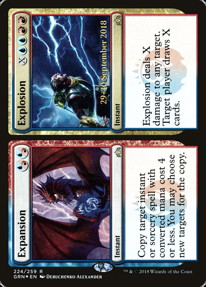 Expansion // Explosion [Guilds of Ravnica Prerelease Promos] - The Mythic Store | 24h Order Processing