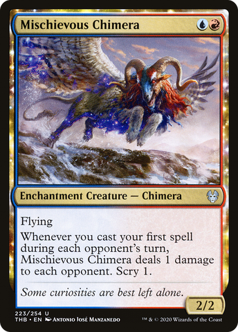 Mischievous Chimera [Theros Beyond Death] - The Mythic Store | 24h Order Processing