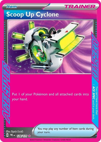 Scoop Up Cyclone (128/131) [Scarlet & Violet: Prismatic Evolutions] - The Mythic Store | 24h Order Processing
