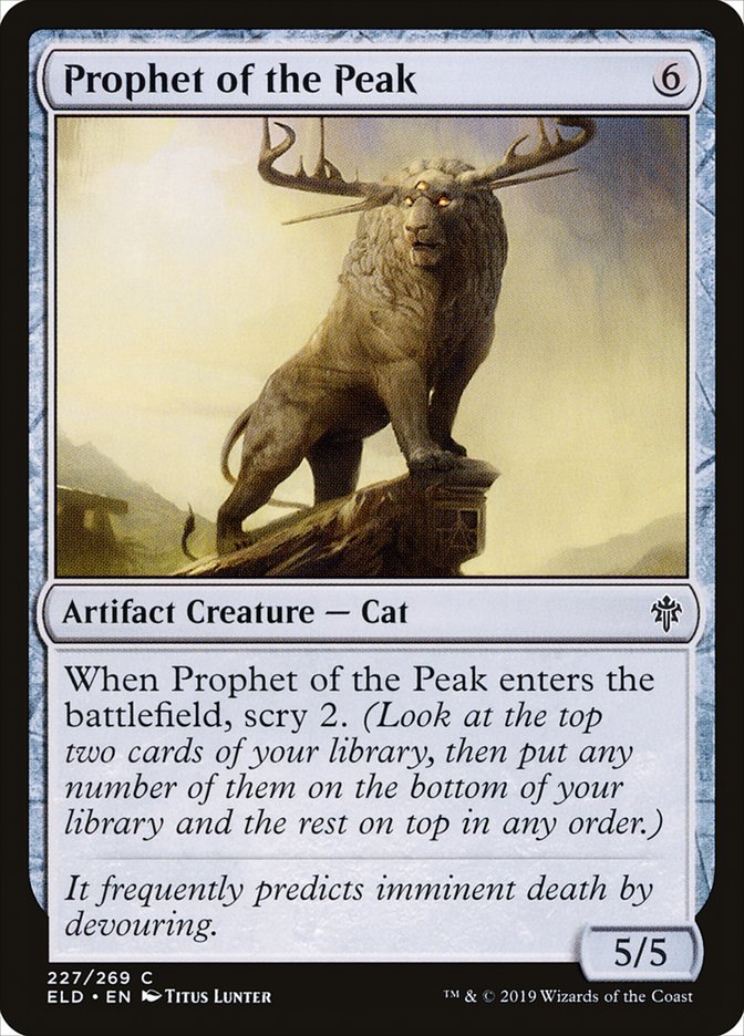 Prophet of the Peak [Throne of Eldraine] - The Mythic Store | 24h Order Processing