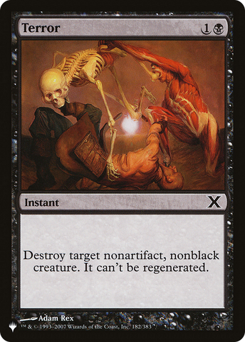 Terror [The List] - The Mythic Store | 24h Order Processing