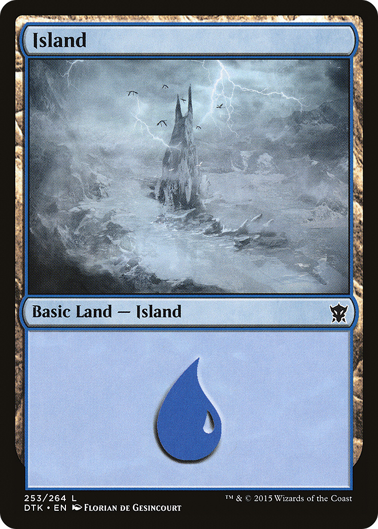 Island (253) [Dragons of Tarkir] - The Mythic Store | 24h Order Processing