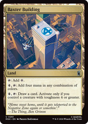 Baxter Building [Marvel Super Heroes] - The Mythic Store | 24h Order Processing