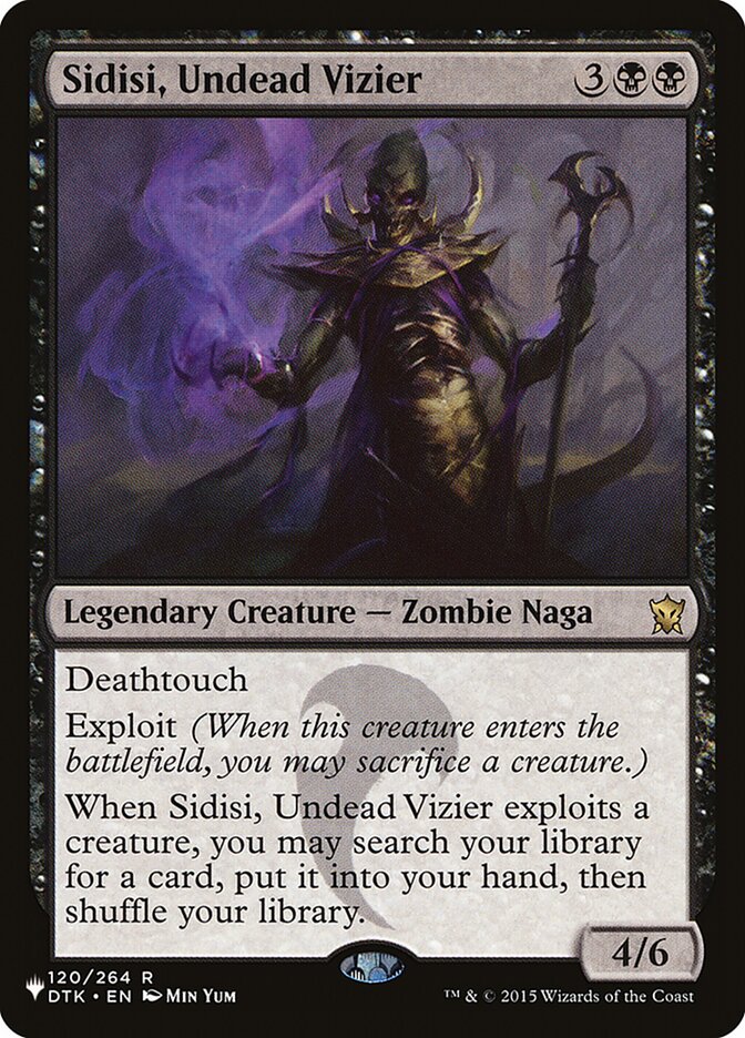 Sidisi, Undead Vizier [The List] - The Mythic Store | 24h Order Processing