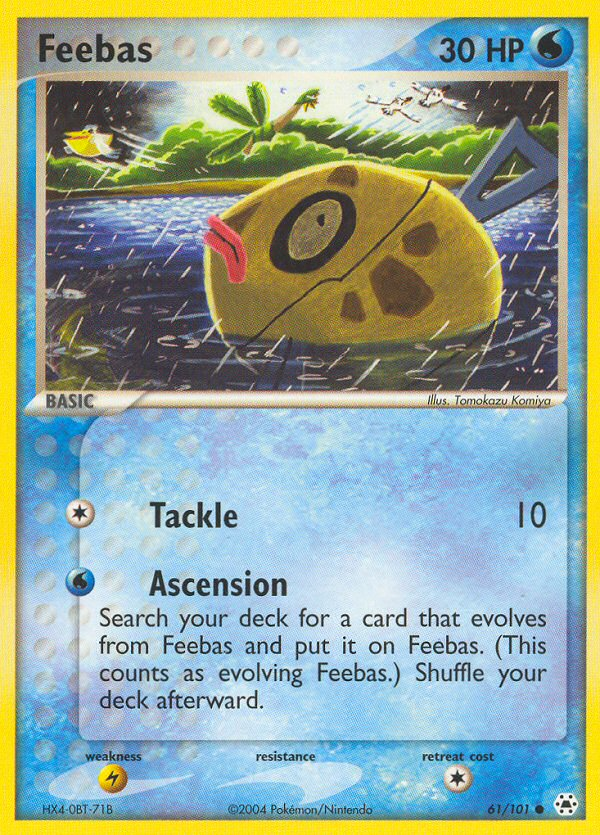 Feebas (61/101) [EX: Hidden Legends] - The Mythic Store | 24h Order Processing