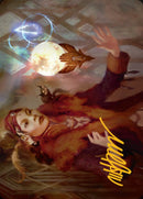 Misfortune Teller Art Card (Gold-Stamped Signature) [Streets of New Capenna Art Series] - The Mythic Store | 24h Order Processing