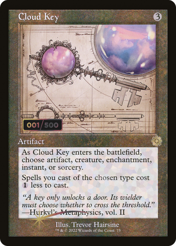 Cloud Key (Retro Schematic) (Serialized) [The Brothers' War Retro Artifacts] - The Mythic Store | 24h Order Processing