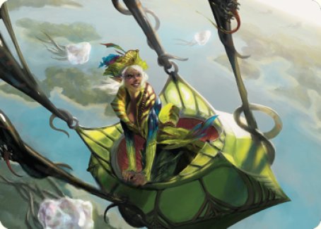 Nael, Avizoa Aeronaut Art Card [Dominaria United Art Series] - The Mythic Store | 24h Order Processing