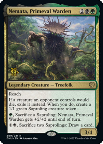 Nemata, Primeval Warden [Dominaria United Prerelease Promos] - The Mythic Store | 24h Order Processing