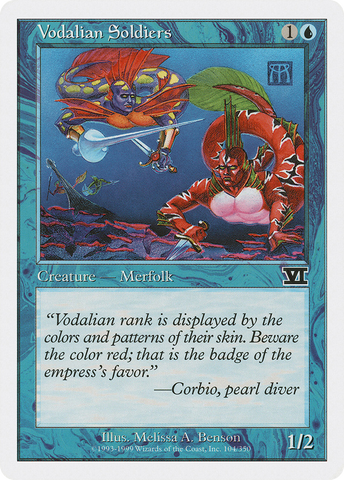 Vodalian Soldiers [Classic Sixth Edition] - The Mythic Store | 24h Order Processing