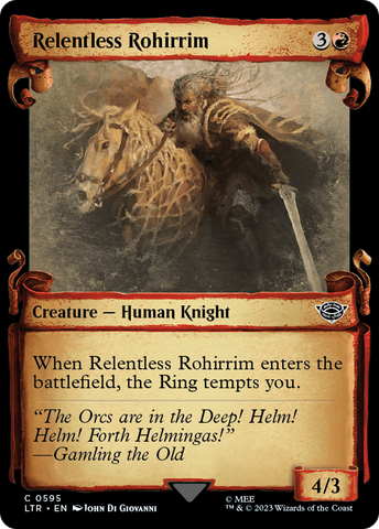 Relentless Rohirrim [The Lord of the Rings: Tales of Middle-Earth Showcase Scrolls] - The Mythic Store | 24h Order Processing