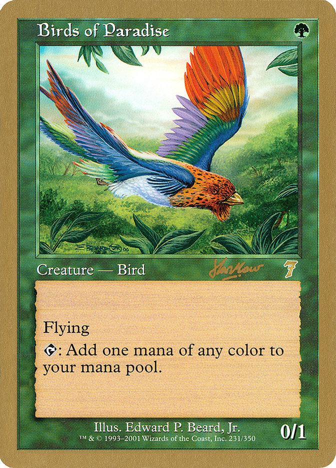 Birds of Paradise (Sim Han How) [World Championship Decks 2002] - The Mythic Store | 24h Order Processing