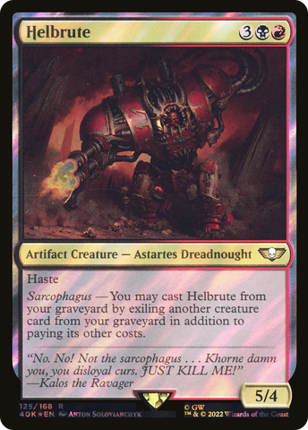 Helbrute (Surge Foil) [Warhammer 40,000] - The Mythic Store | 24h Order Processing