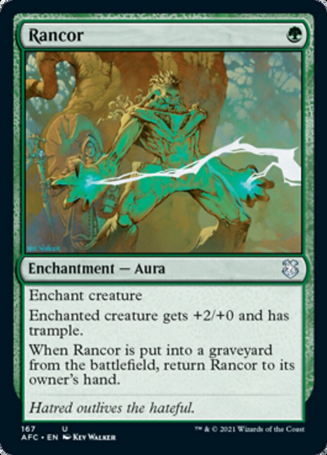 Rancor [Dungeons & Dragons: Adventures in the Forgotten Realms Commander] - The Mythic Store | 24h Order Processing
