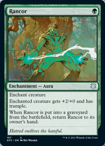 Rancor [Dungeons & Dragons: Adventures in the Forgotten Realms Commander] - The Mythic Store | 24h Order Processing