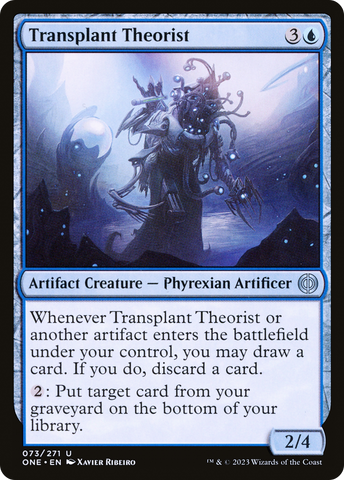 Transplant Theorist [Phyrexia: All Will Be One] - The Mythic Store | 24h Order Processing