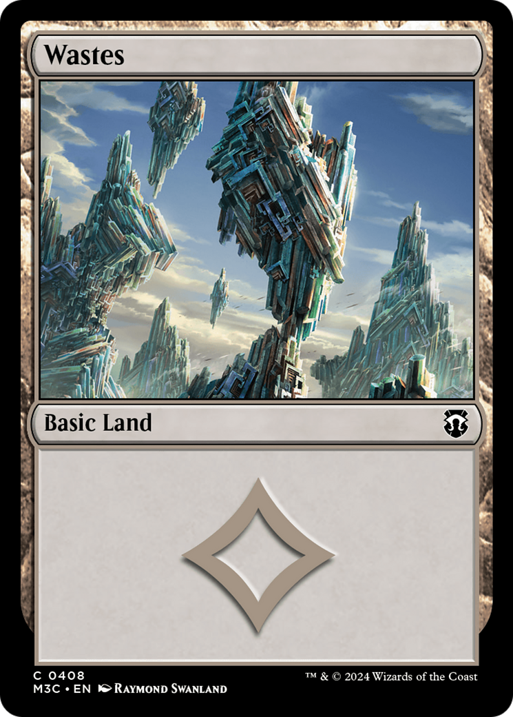 Wastes (Ripple Foil) [Modern Horizons 3 Commander] - The Mythic Store | 24h Order Processing