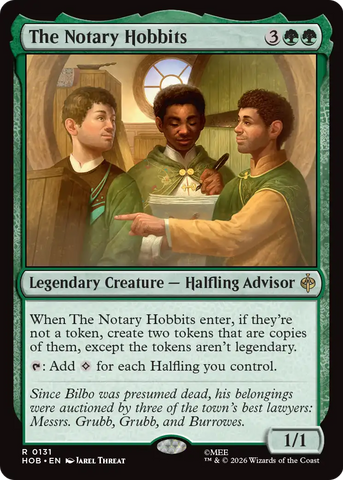 The Notary Hobbits [The Hobbit] - The Mythic Store | 24h Order Processing