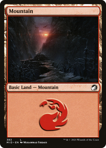 Mountain (383) [Innistrad: Midnight Hunt] - The Mythic Store | 24h Order Processing
