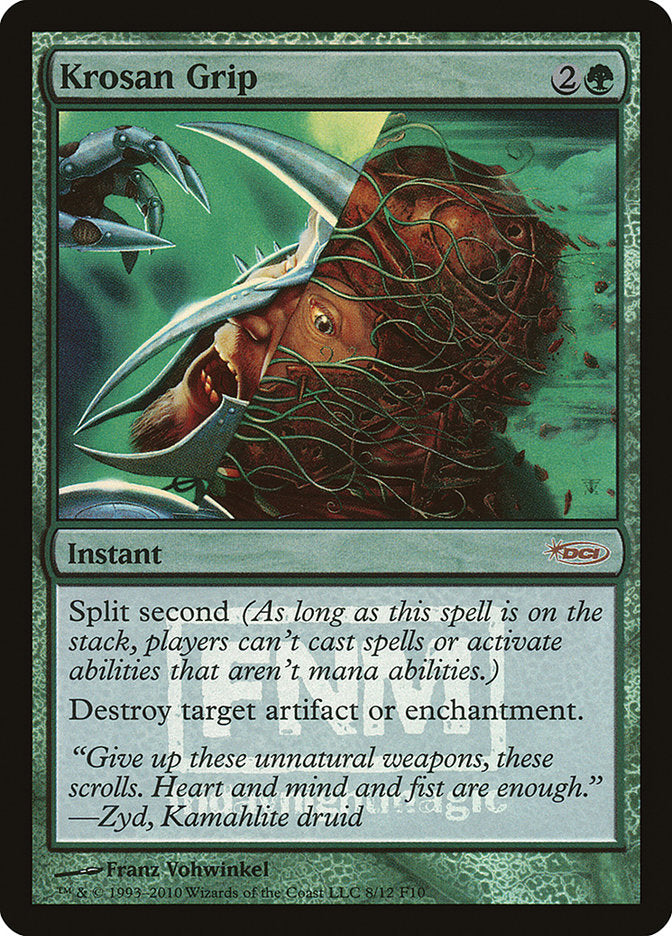 Krosan Grip [Friday Night Magic 2010] - The Mythic Store | 24h Order Processing